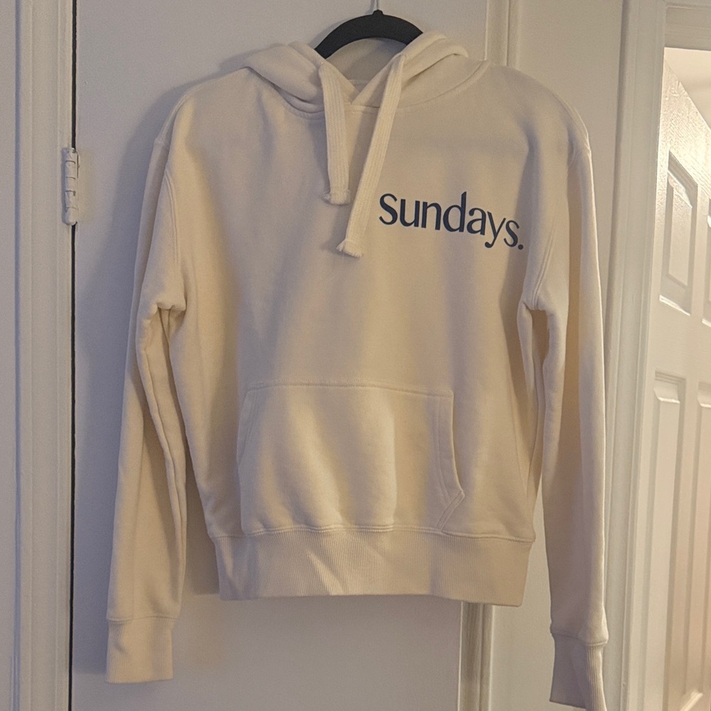 Los Sundays Cream Hoodie Sweater